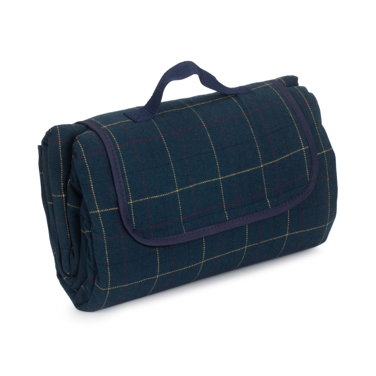 Luxury Blue Tweed Picnic Blanket - REGN