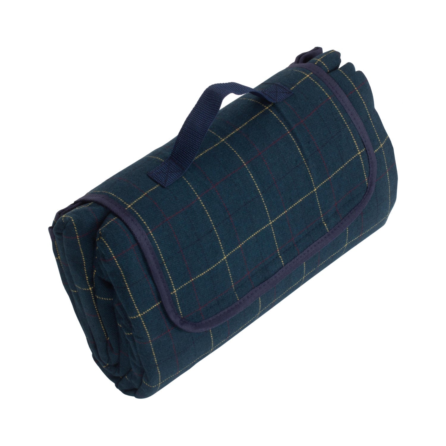 Luxury Blue Tweed Picnic Blanket - REGN
