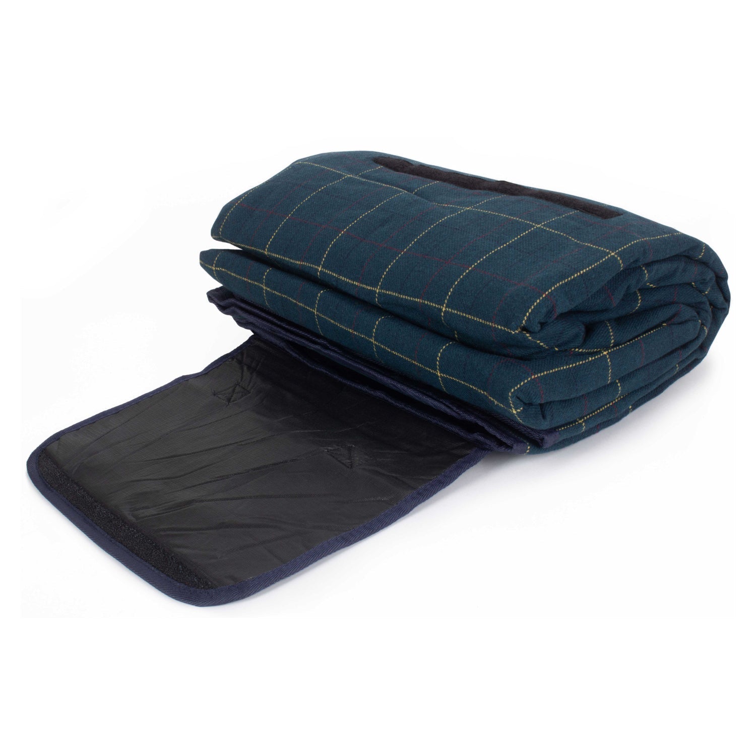 Luxury Blue Tweed Picnic Blanket - REGN