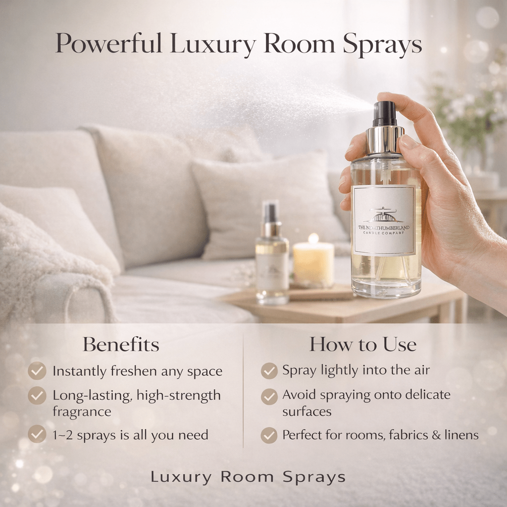 Luxury Room Spray Collection 100ml – Choice Of Scent | Long Lasting Home Fragrance Spray - REGN