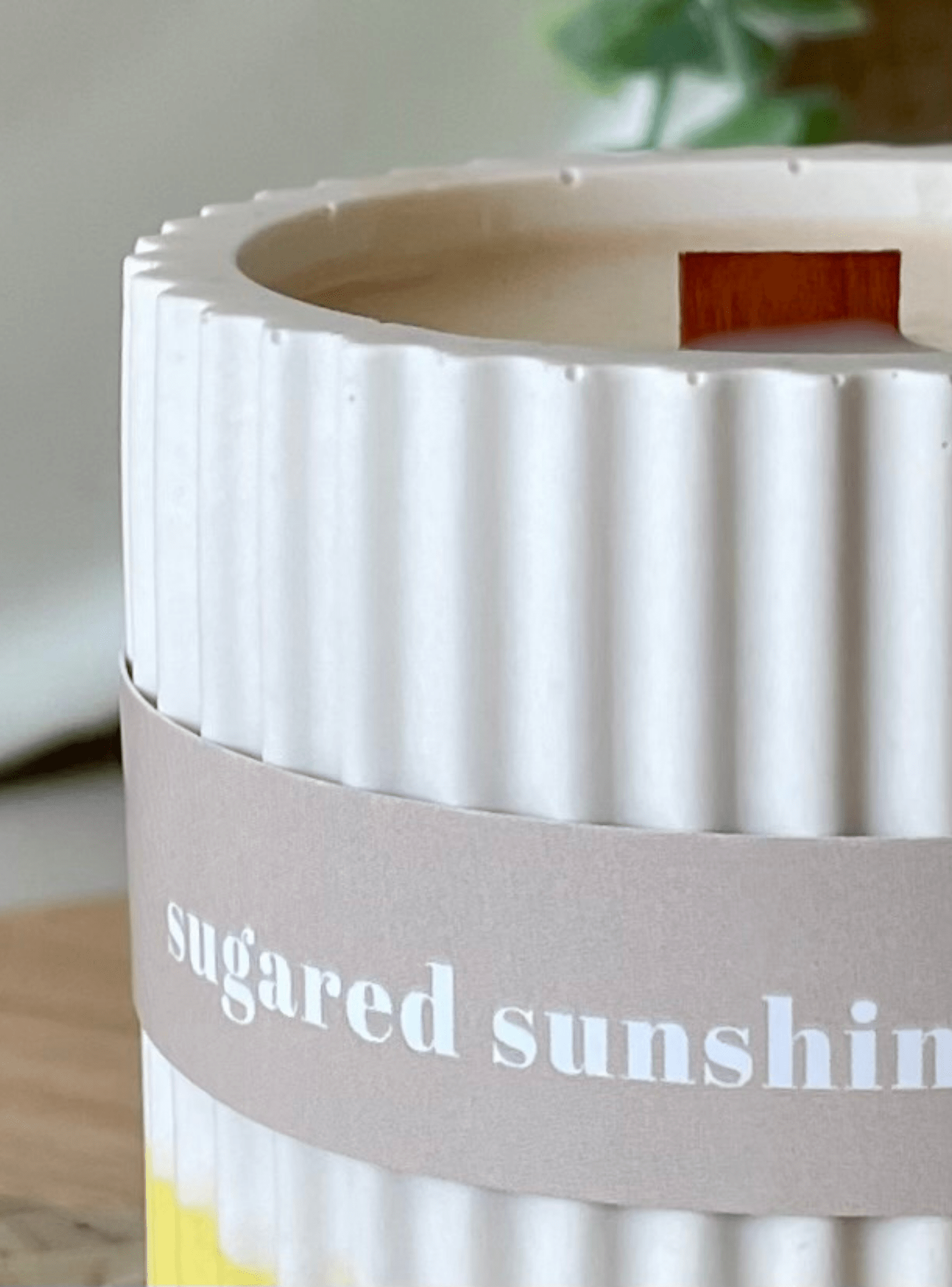 Lychee Stoneware Soy Candle – Fresh Fruity Tropical Candle - REGN