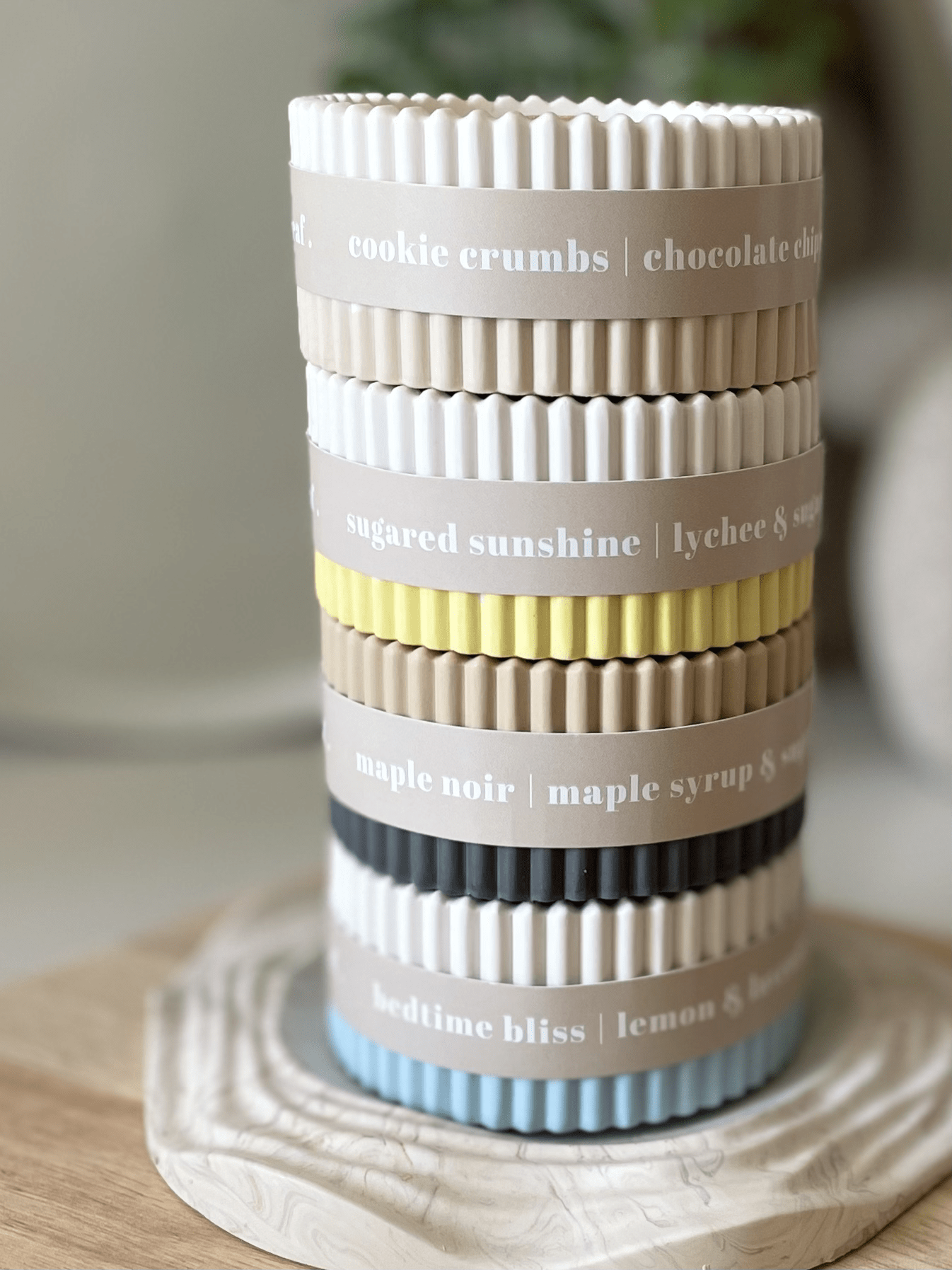 Lychee Stoneware Soy Candle – Summer - Inspired Tropical Fragrance - REGN