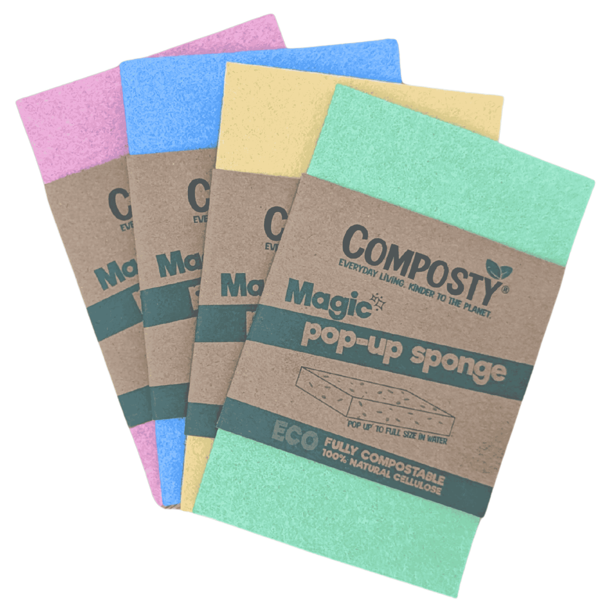 Magic ‘Pop-Up’ Eco Sponges - REGN