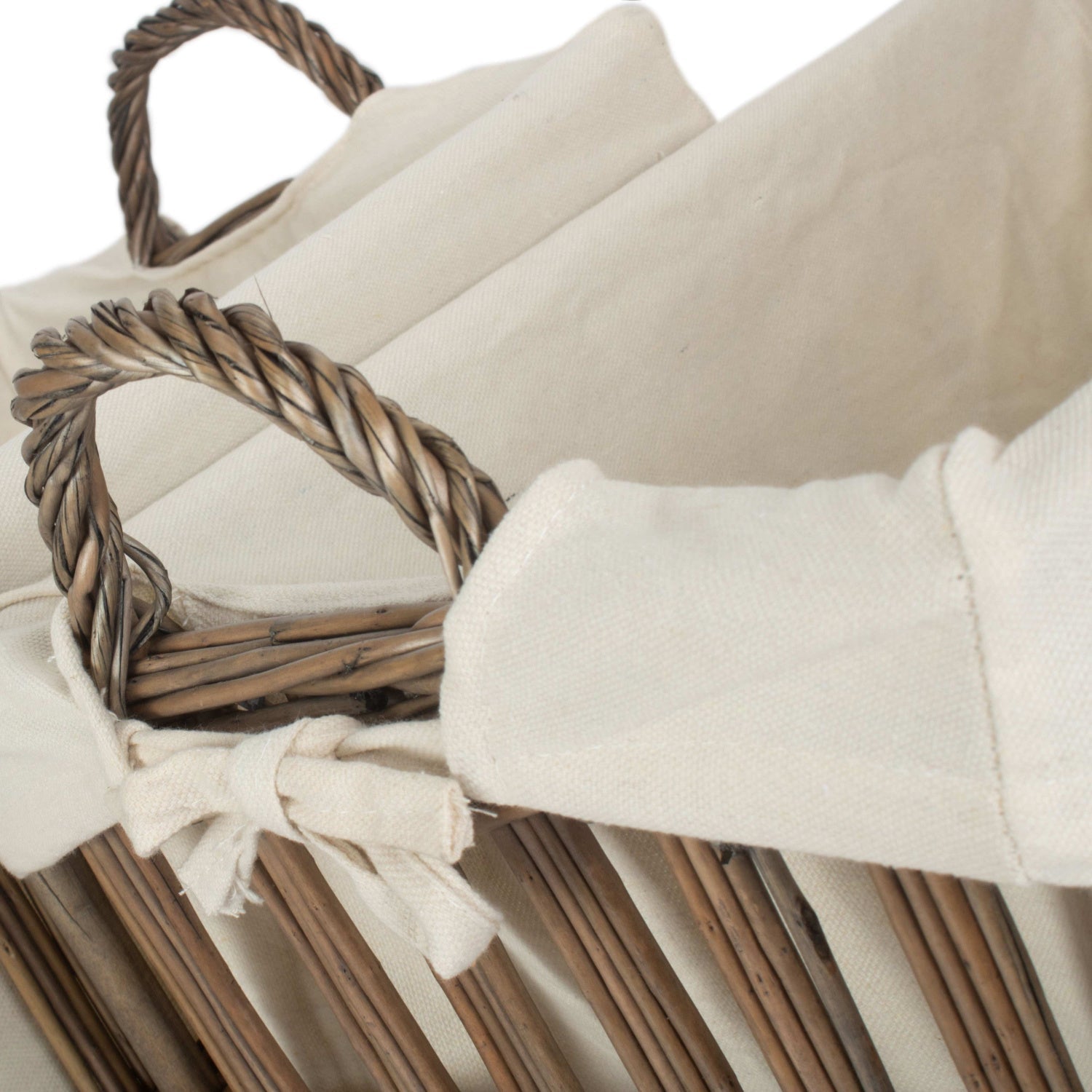 Malmö Openwork Laundry Storage Basket Set 2 - REGN