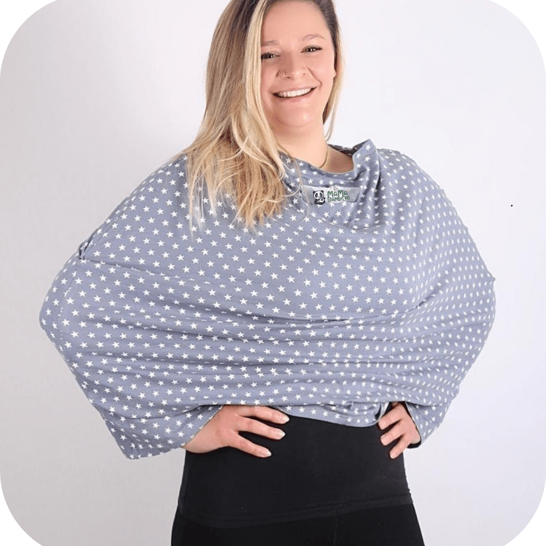 Mama Bamboo Cotton Breastfeeding Cover - REGN