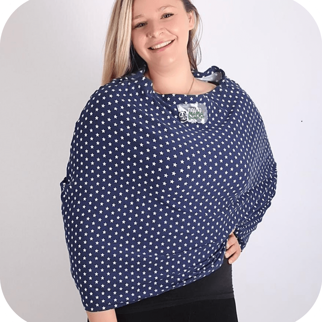 Mama Bamboo Cotton Breastfeeding Cover - REGN