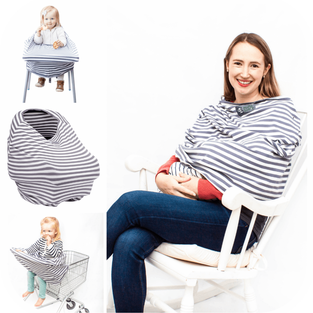 Mama Bamboo Cotton Breastfeeding Cover - REGN