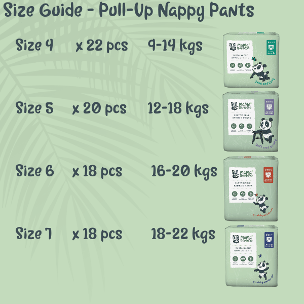 Mama Bamboo Sustainable Pull-Up Nappy Pants - REGN