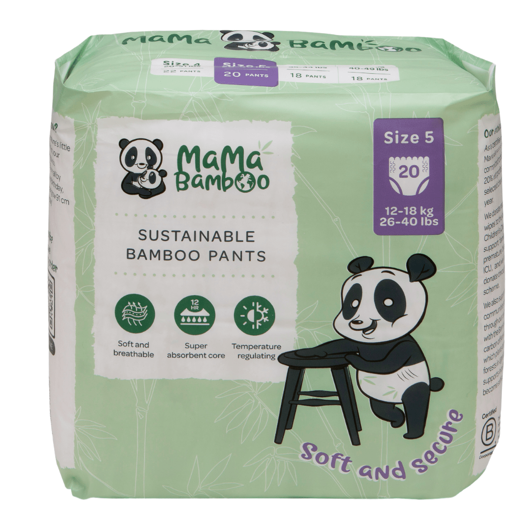 Mama Bamboo Sustainable Pull-Up Nappy Pants - REGN