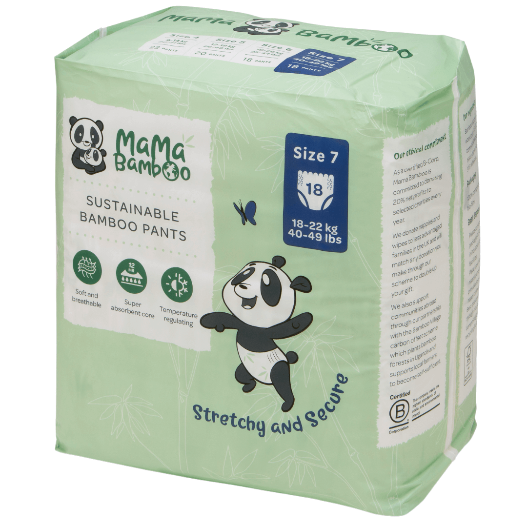 Mama Bamboo Sustainable Pull-Up Nappy Pants - REGN