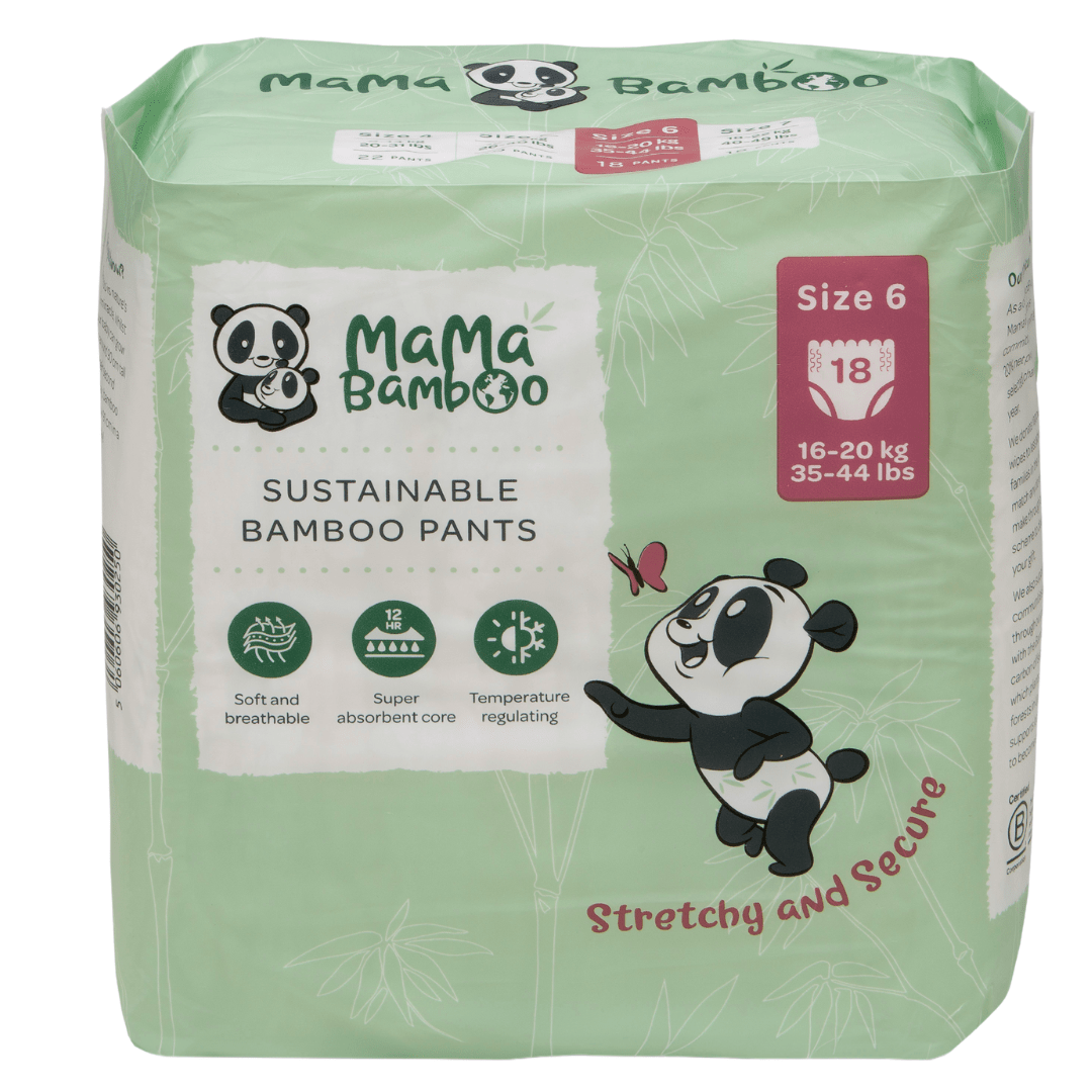 Mama Bamboo Sustainable Pull-Up Nappy Pants - REGN
