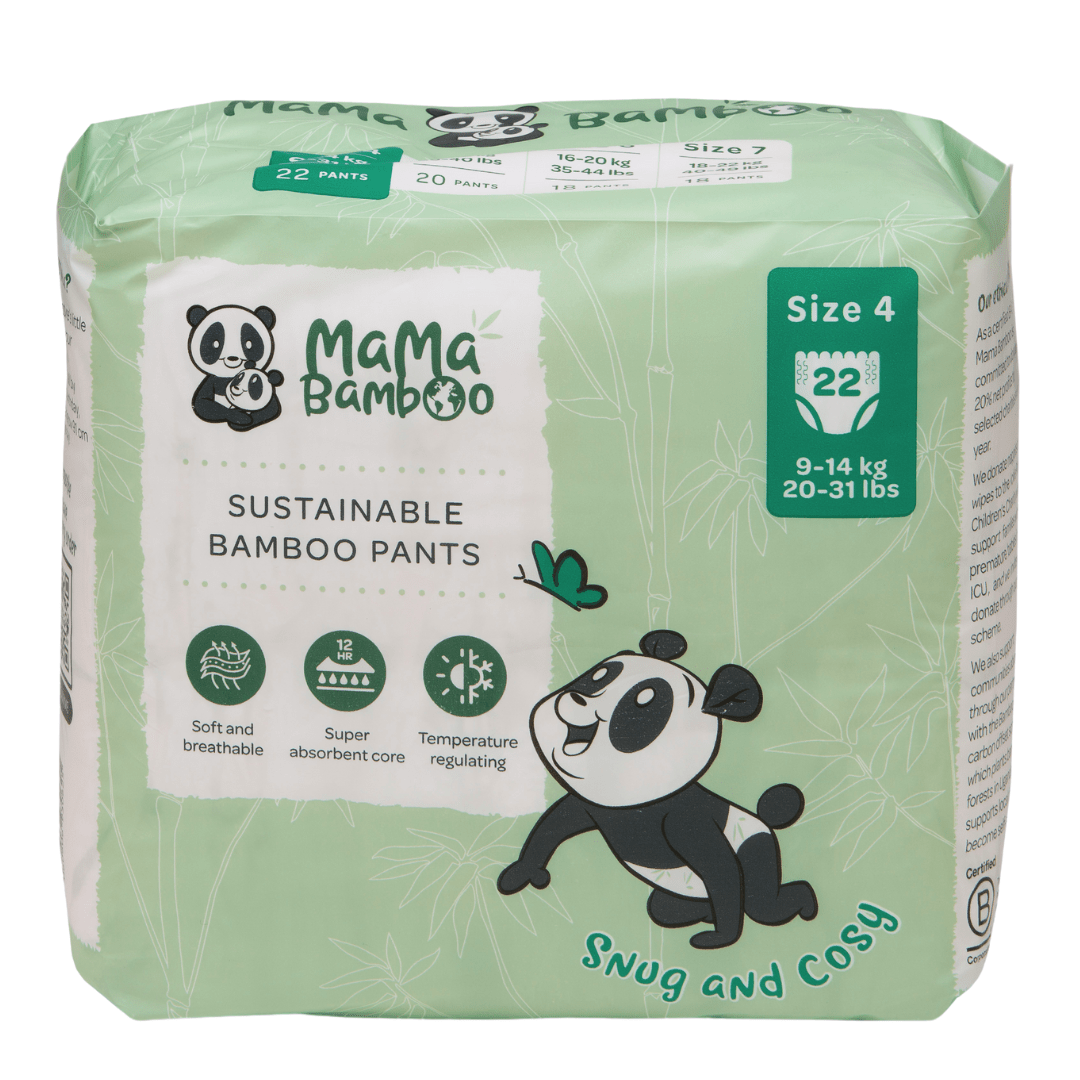 Mama Bamboo Sustainable Pull-Up Nappy Pants - REGN