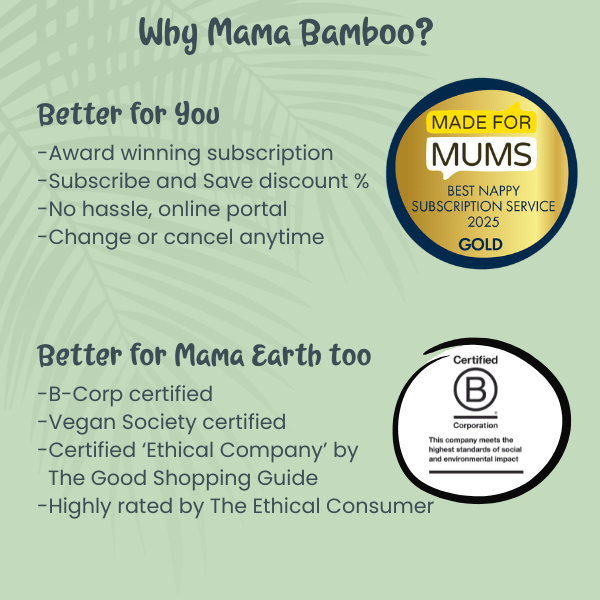 Mama Bamboo Sustainable Pull-Up Nappy Pants - REGN