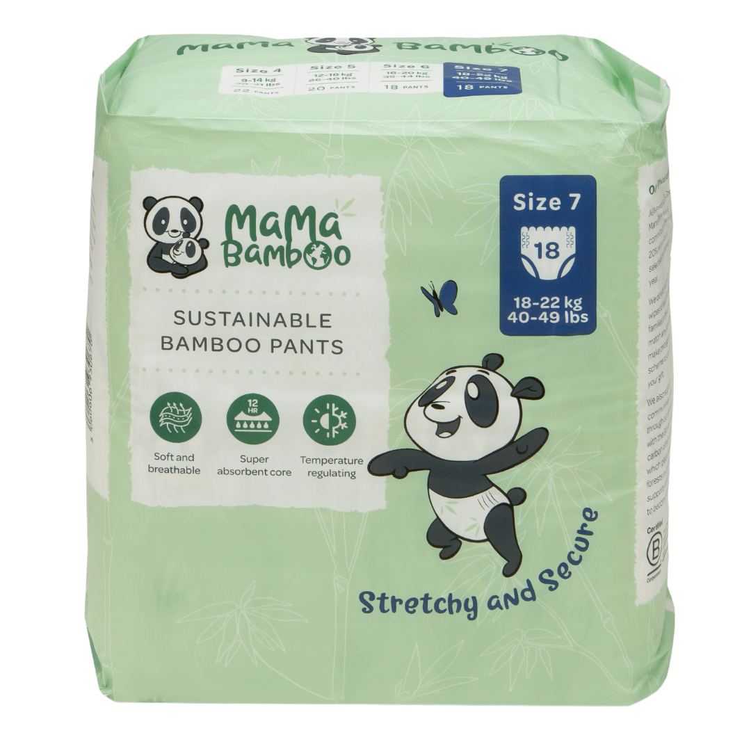 Mama Bamboo Sustainable Pull-Up Nappy Pants - REGN