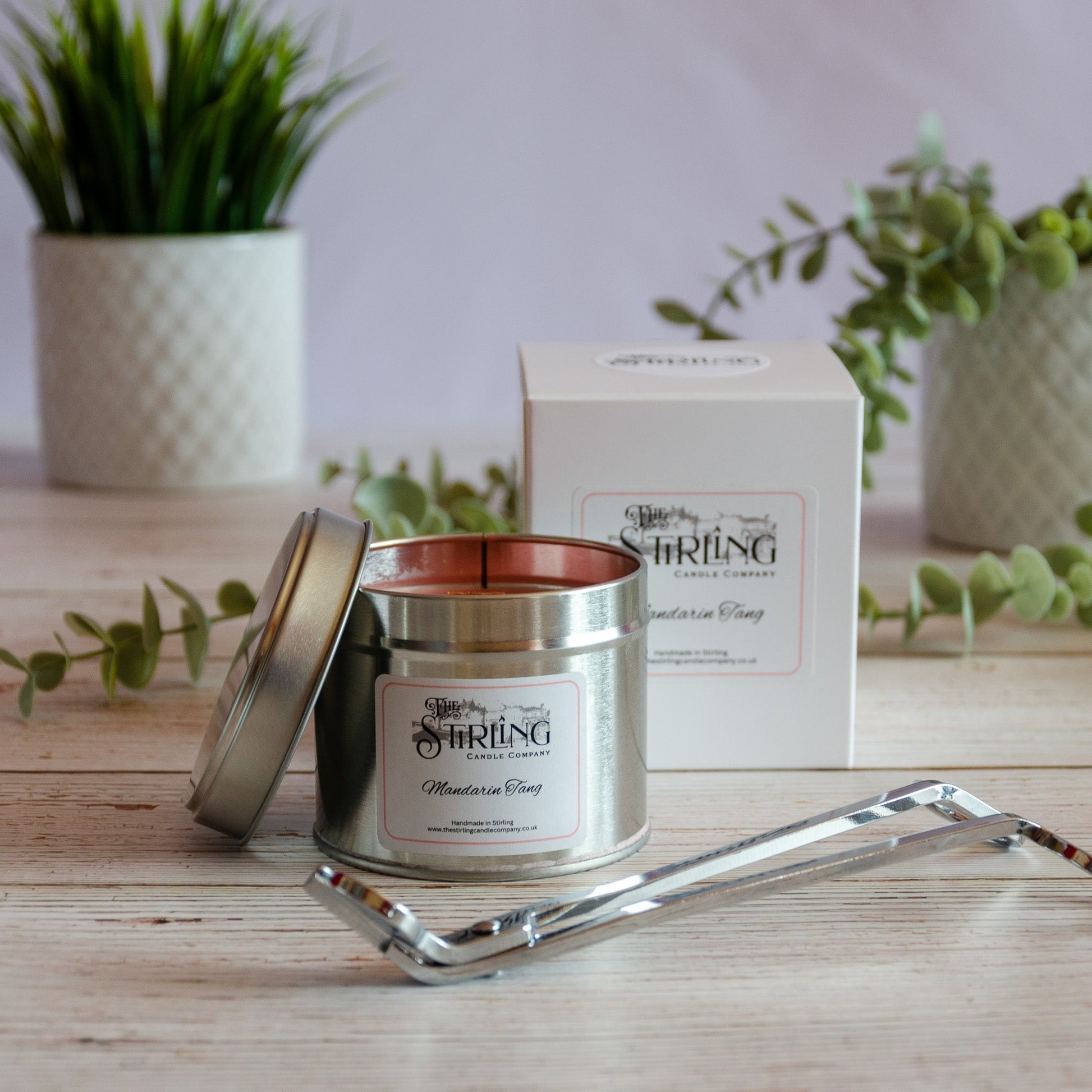 Mandarin Tang - Travel Tin Candle - Wooden Wick - REGN