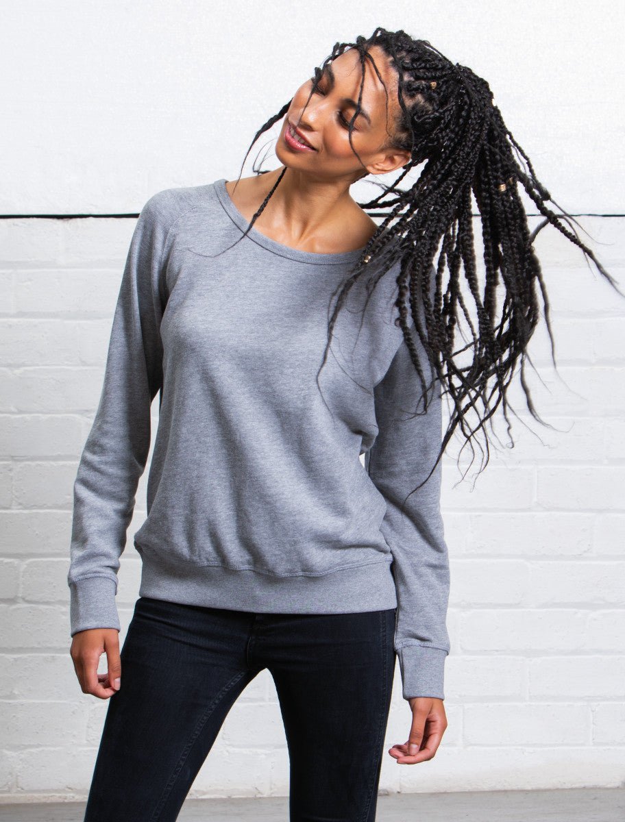 Mantis Organic Cotton & Recycled Plastic Womens Sweatshirt - REGN
