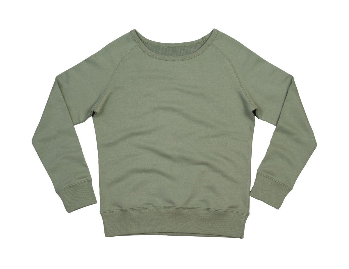 Mantis Organic Cotton & Recycled Plastic Womens Sweatshirt - REGN