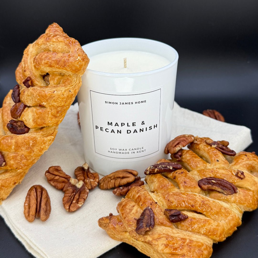 Maple & Pecan Danish Candle - Luxury Soy Wax - REGN