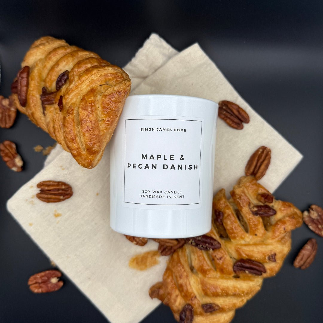 Maple & Pecan Danish Candle - Luxury Soy Wax - REGN