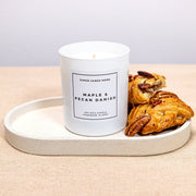 Maple & Pecan Danish Candle - Luxury Soy Wax - REGN