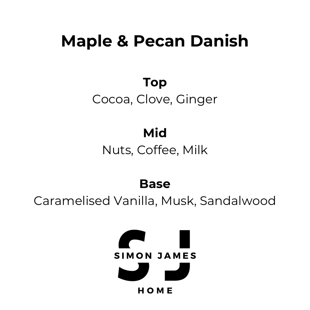 Maple & Pecan Danish Candle - Luxury Soy Wax - REGN