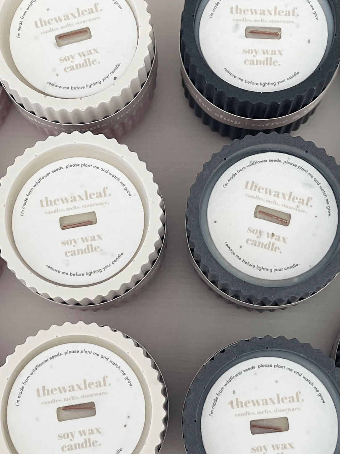 Maple Syrup Stoneware Soy Candle – Warm Scandi - Inspired Scent - REGN