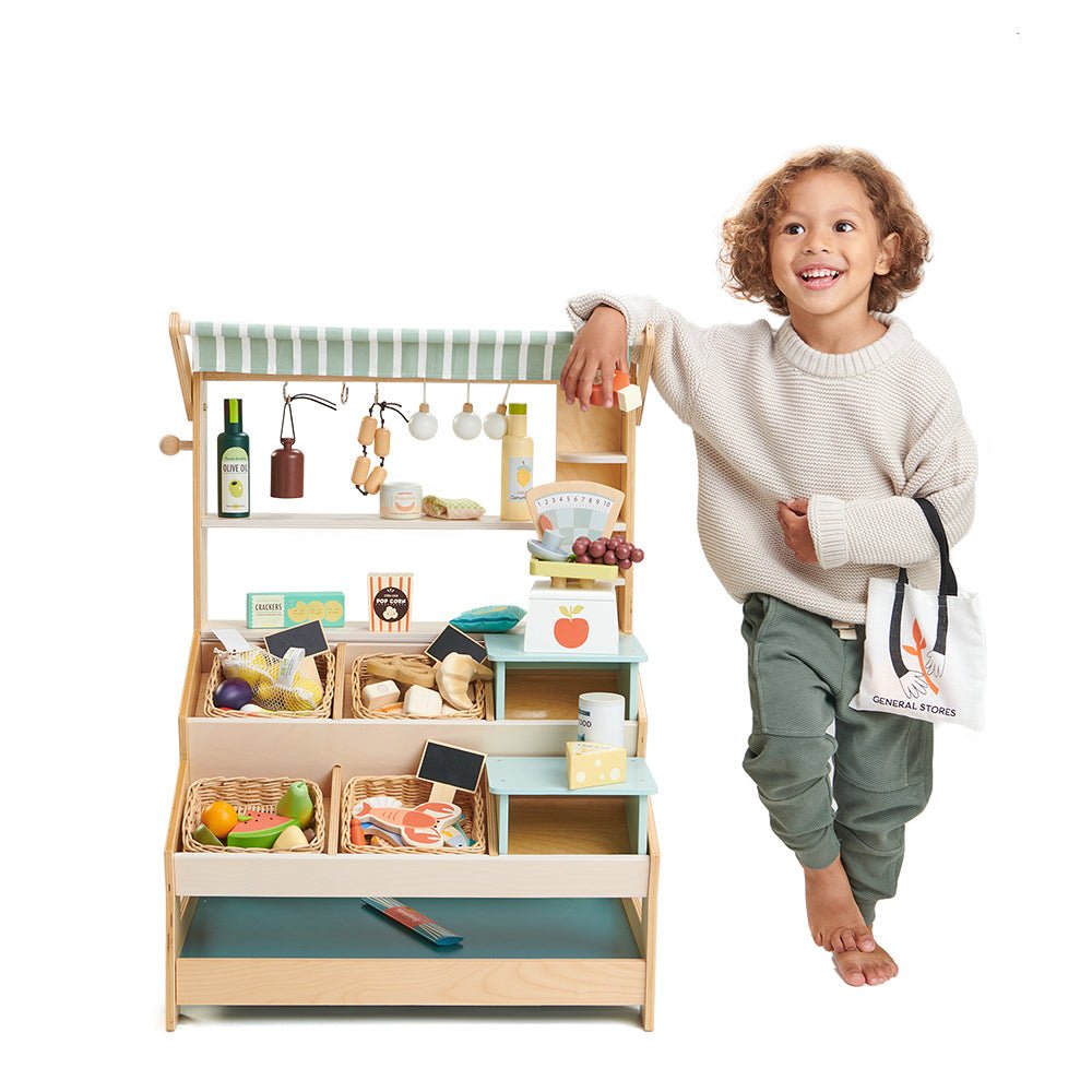 Market Day Bundle (General Stores, Scales, Grocery Set, 4 x Food Crates) - REGN