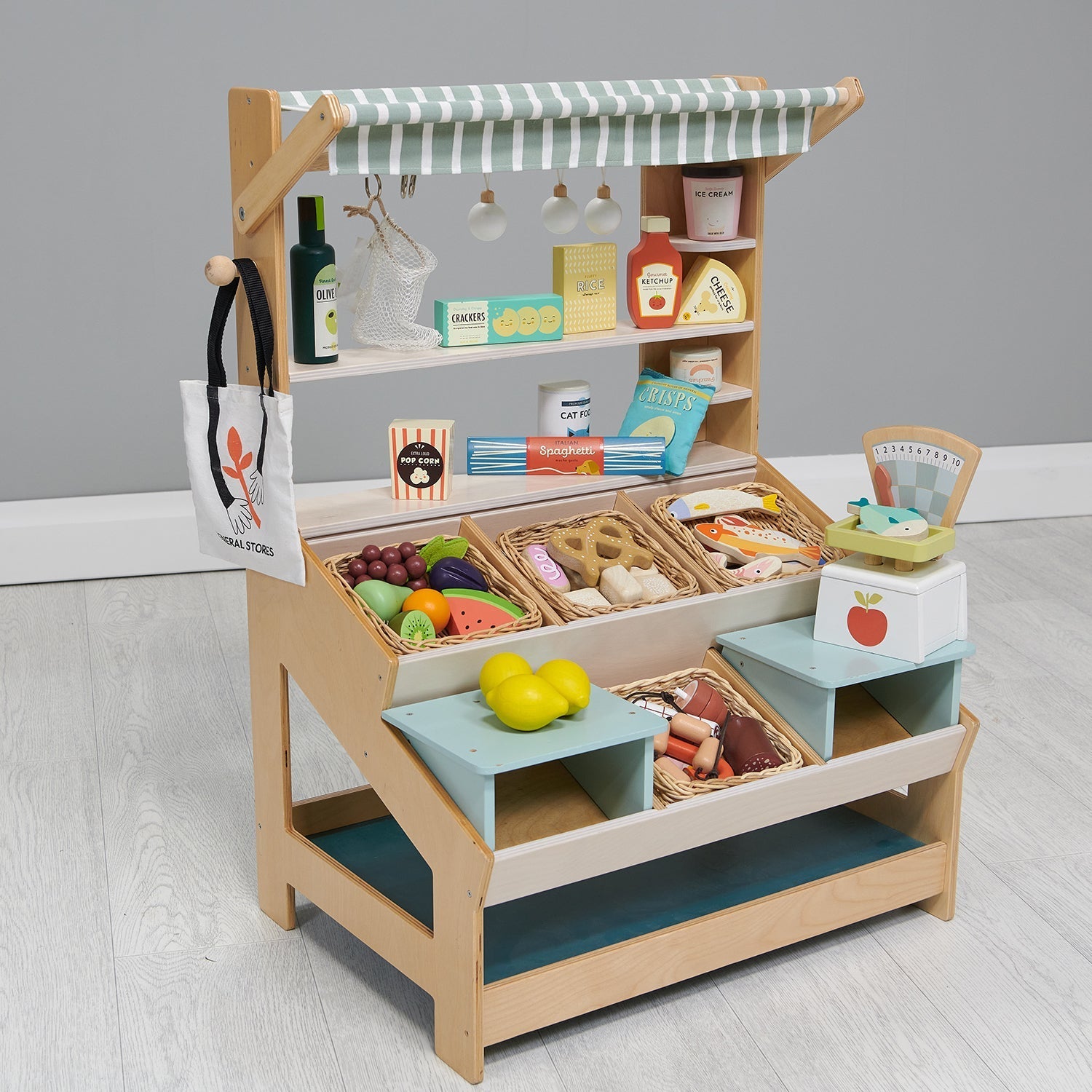 Market Day Bundle (General Stores, Scales, Grocery Set, 4 x Food Crates) - REGN