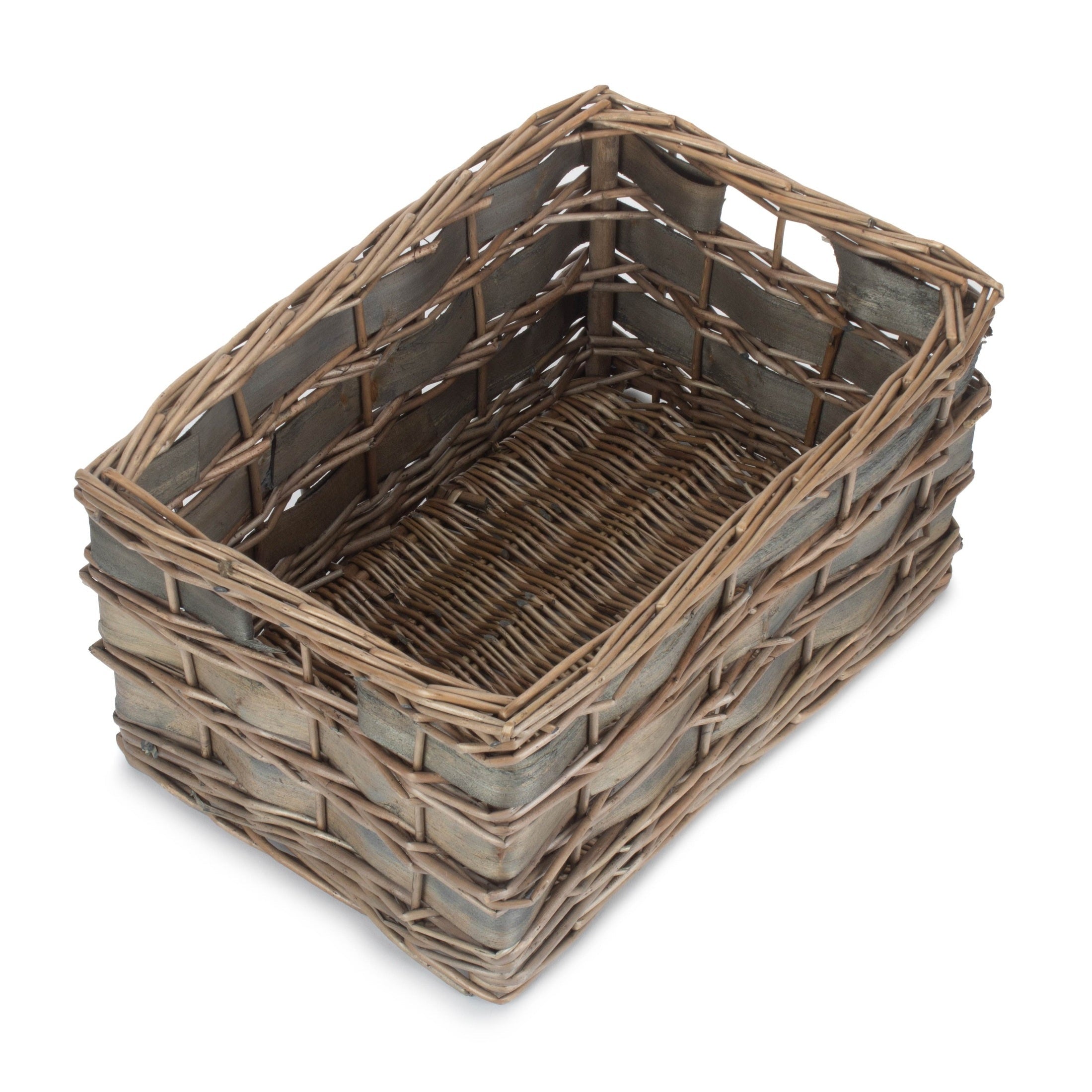 Medium Grey Scandi Storage Basket - REGN