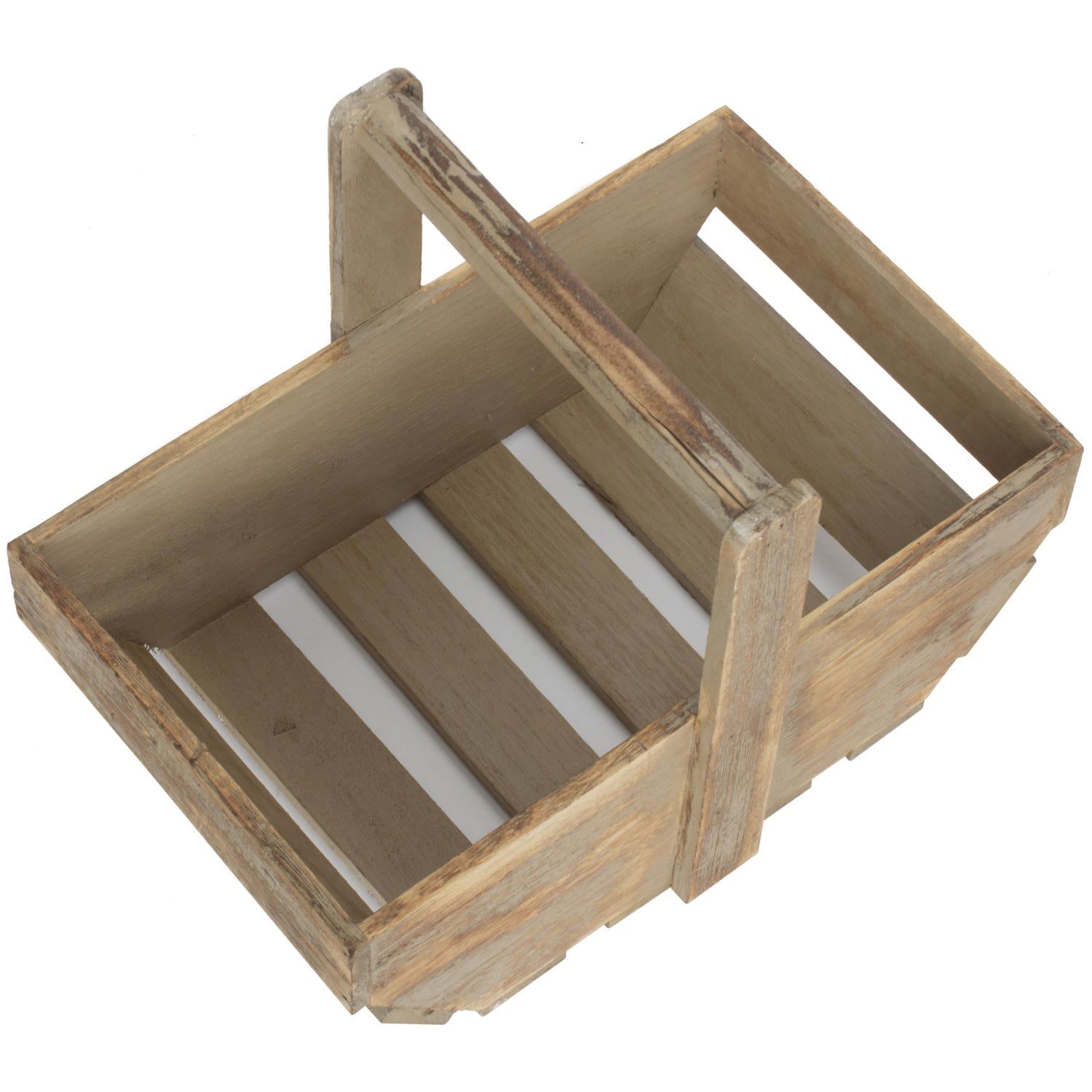 Medium Oak Effect Wooden Trug - REGN
