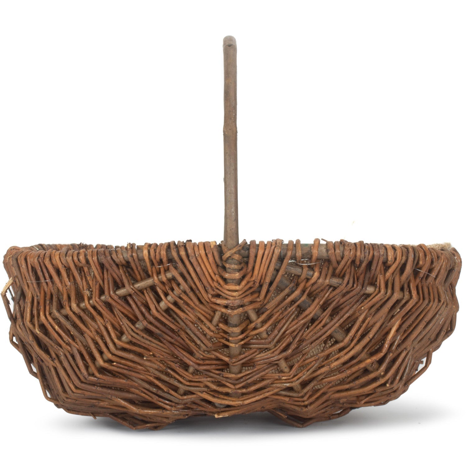 Medium Oval Unpeeled Willow Garden Trug - REGN