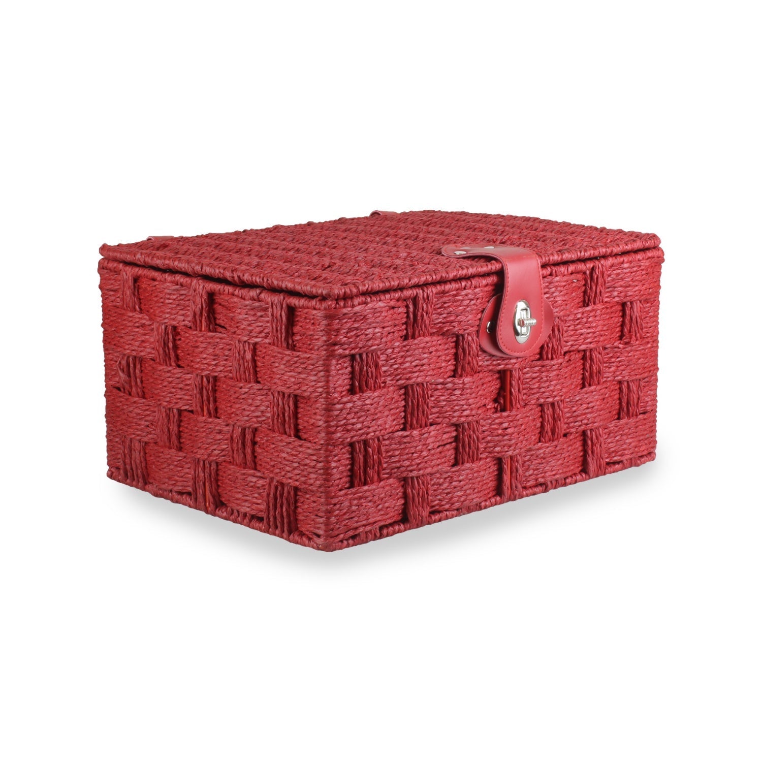 Medium Paper Rope Hamper - Red - REGN