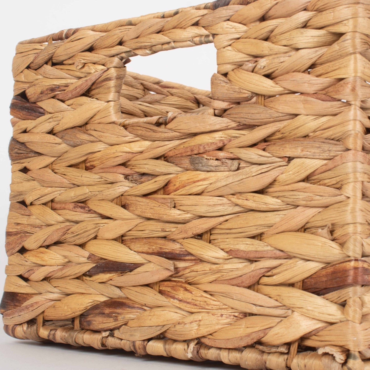 Medium Rectangular Water Hyacinth Storage Basket - REGN