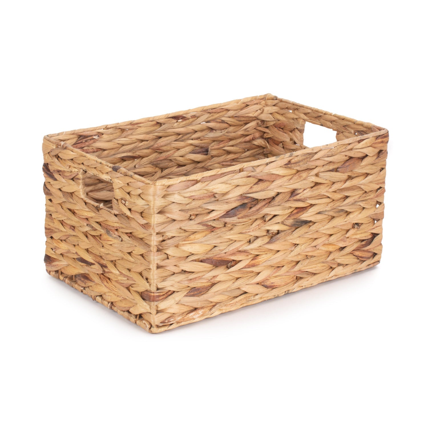 Medium Rectangular Water Hyacinth Storage Basket - REGN