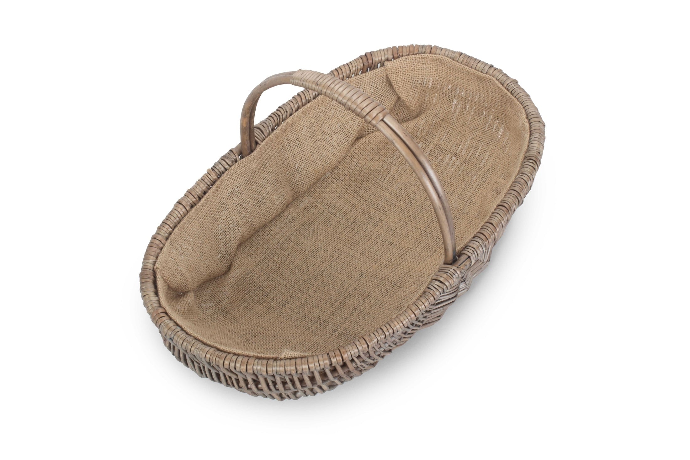 Medium Shallow Antique Wash Lined Trug - REGN