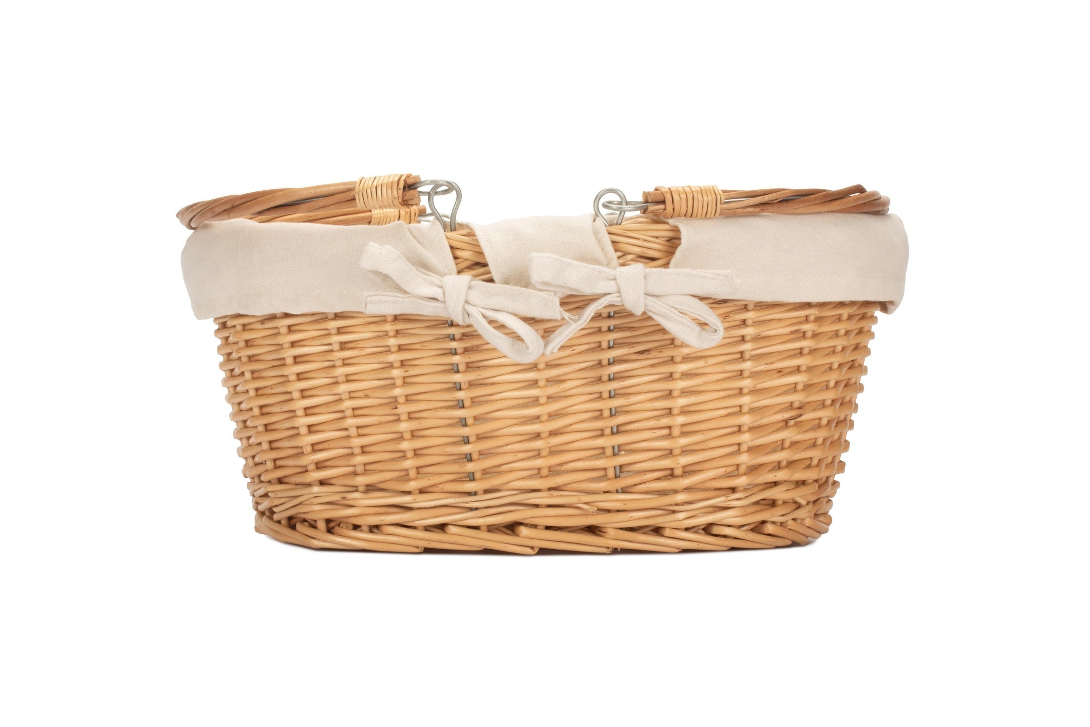 Medium Swing Handle Shopper With White Lining - REGN