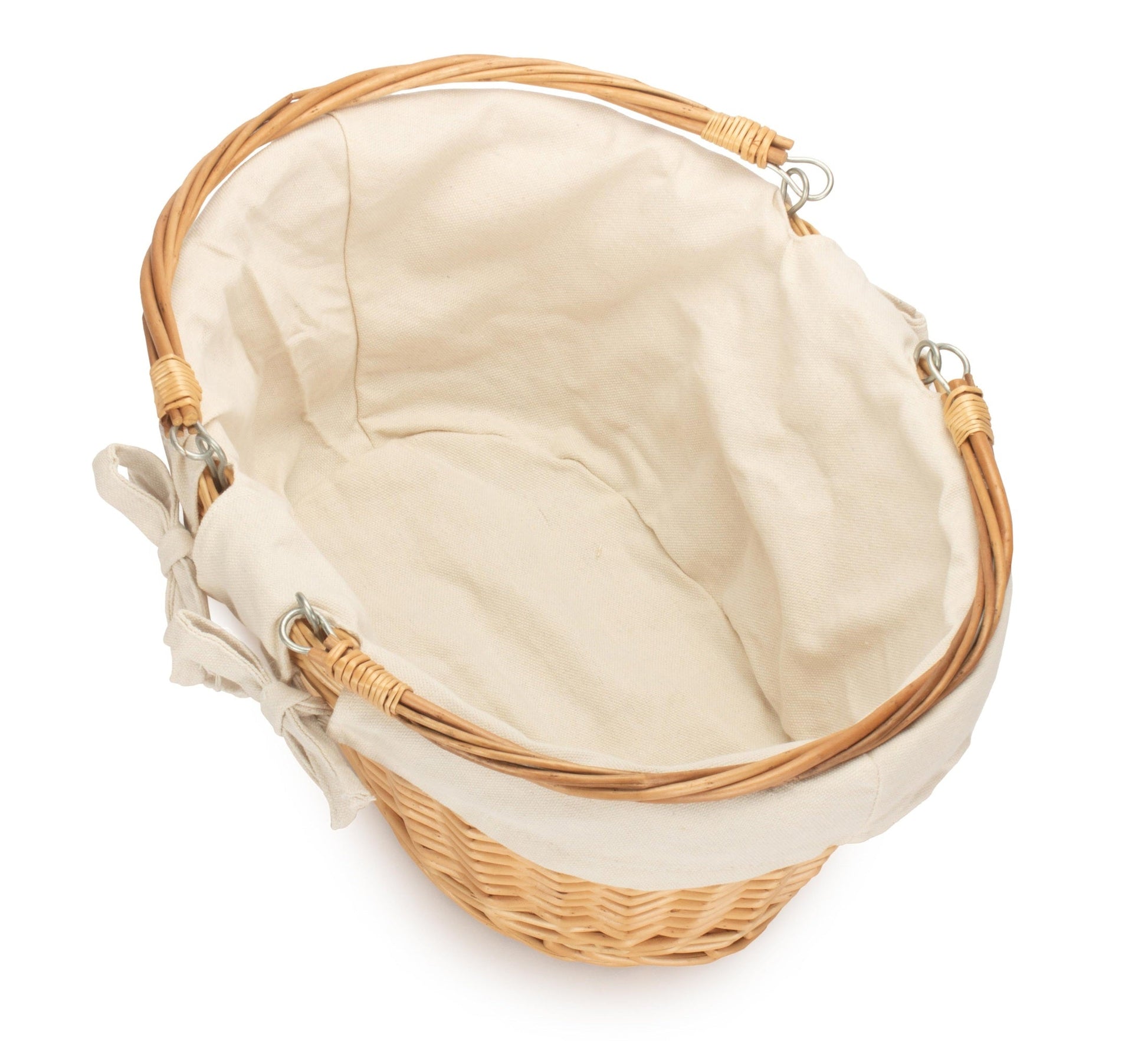 Medium Swing Handle Shopper With White Lining - REGN