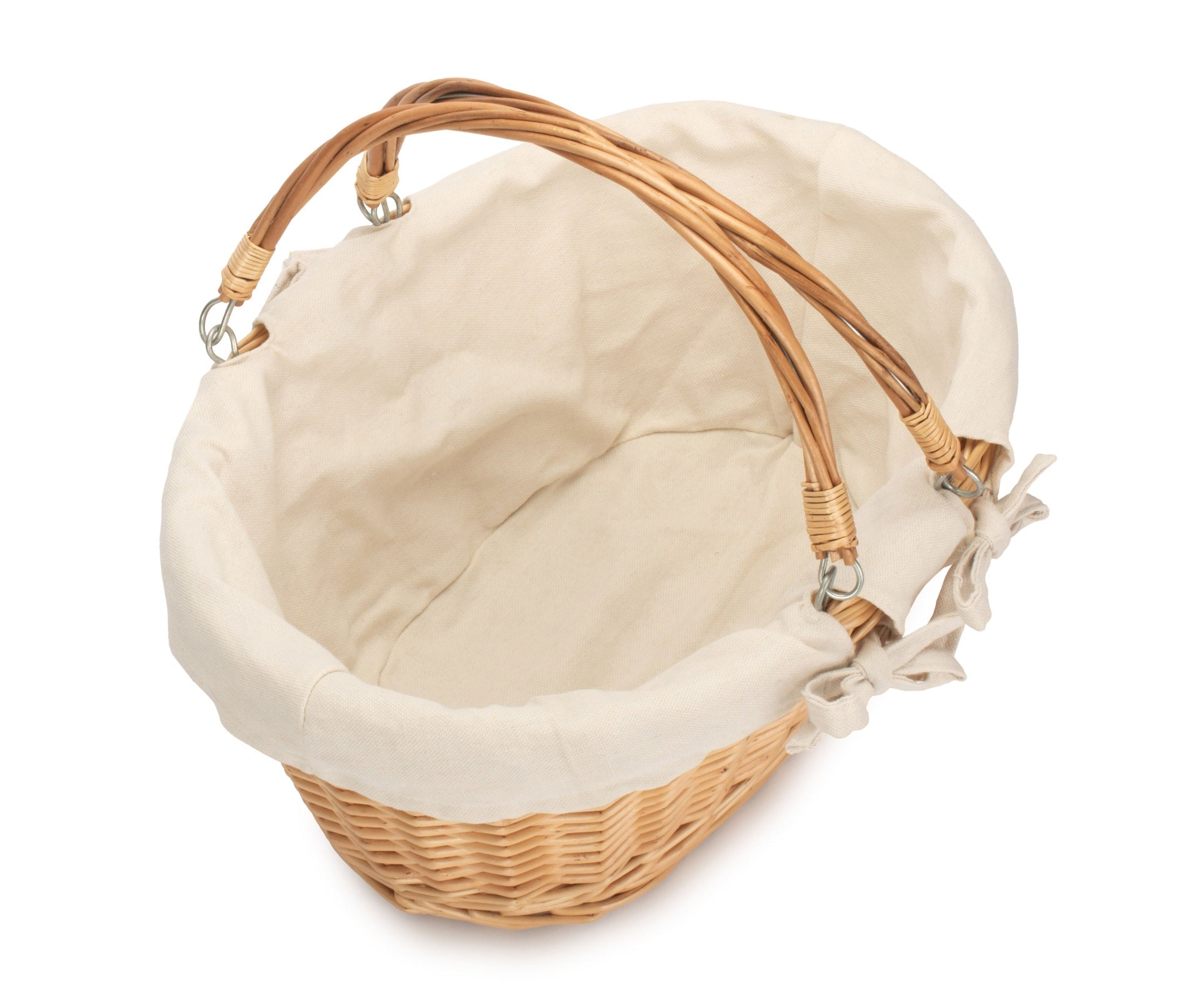 Medium Swing Handle Shopper With White Lining - REGN