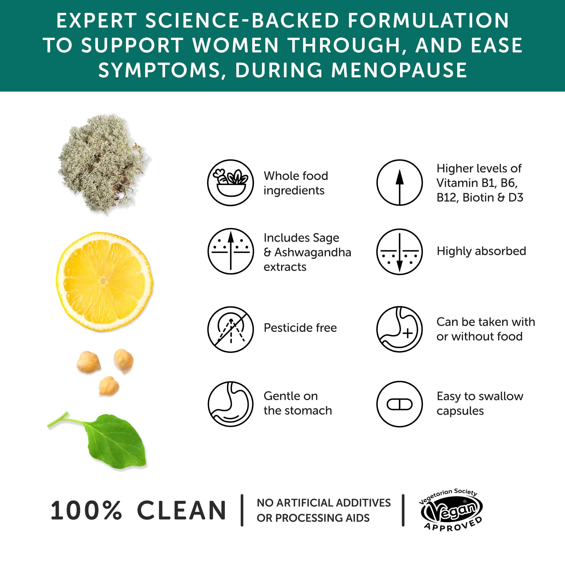 Menopause Supplement – Vitamins and Herbals - REGN