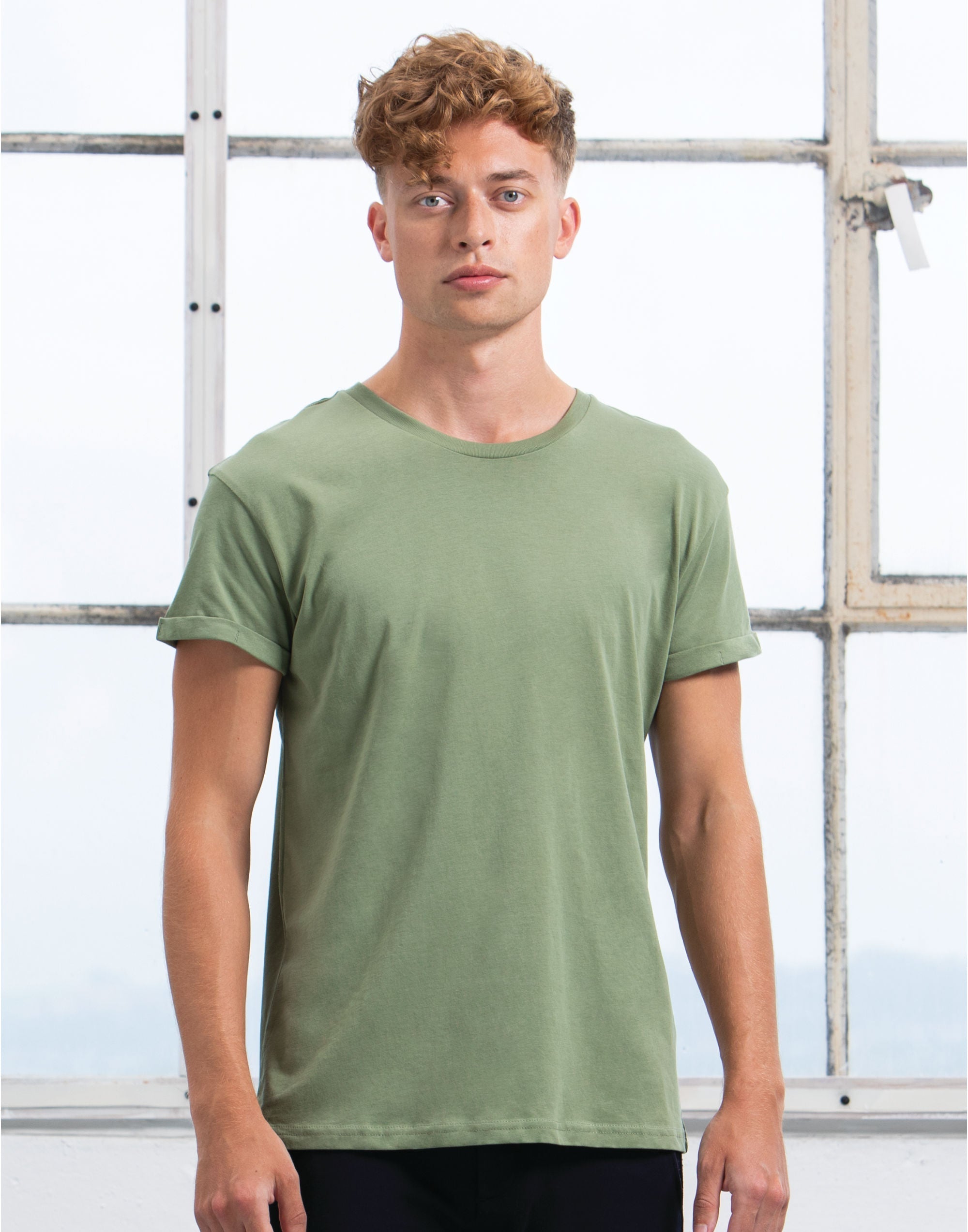Mens Roll Sleeve Tee - REGN