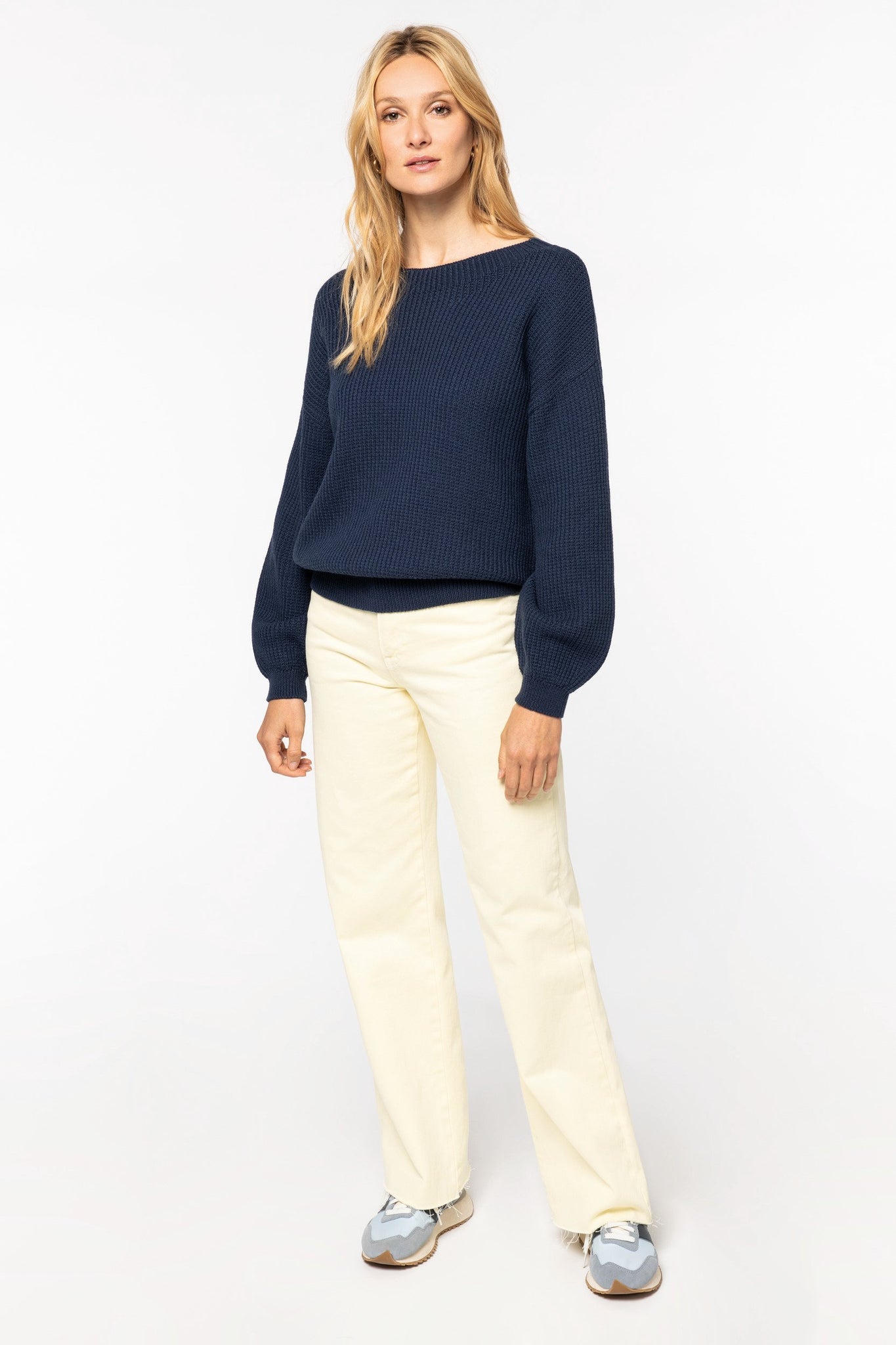 Merino Wool & Organic Cotton Jumper: Womens - REGN