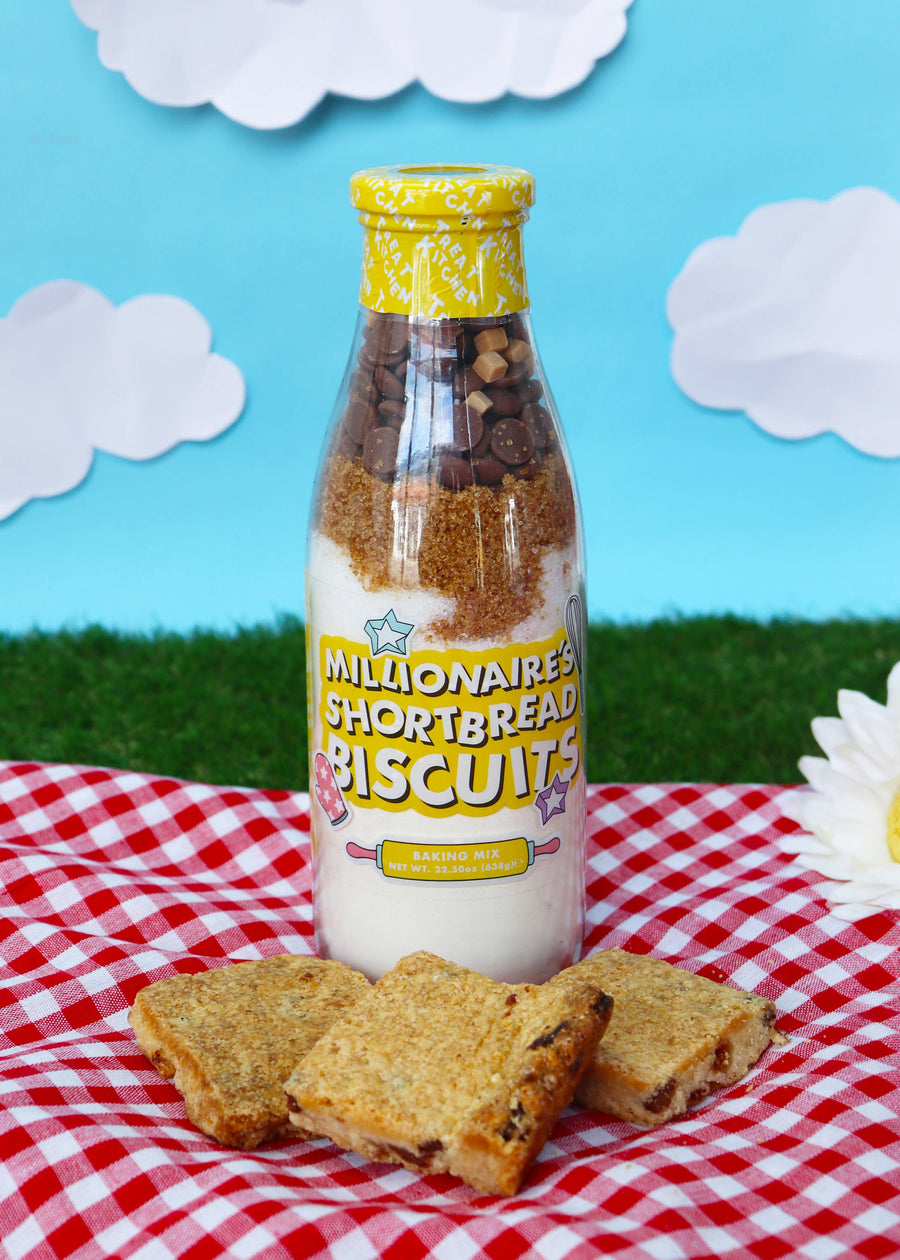 Millionaire Shortbread Biscuit Baking Bottle – 638g - REGN