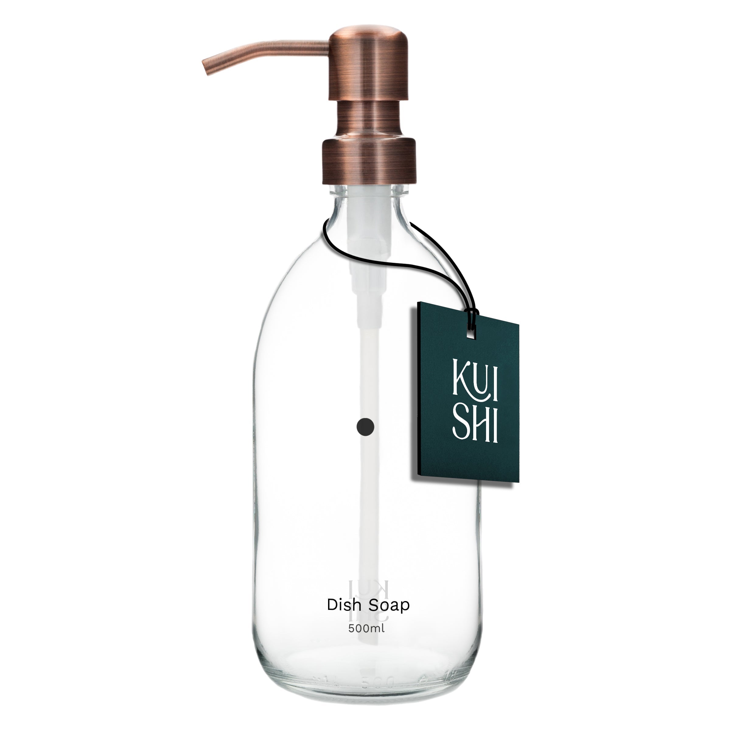 Minimal Clear Soap Dispenser - REGN