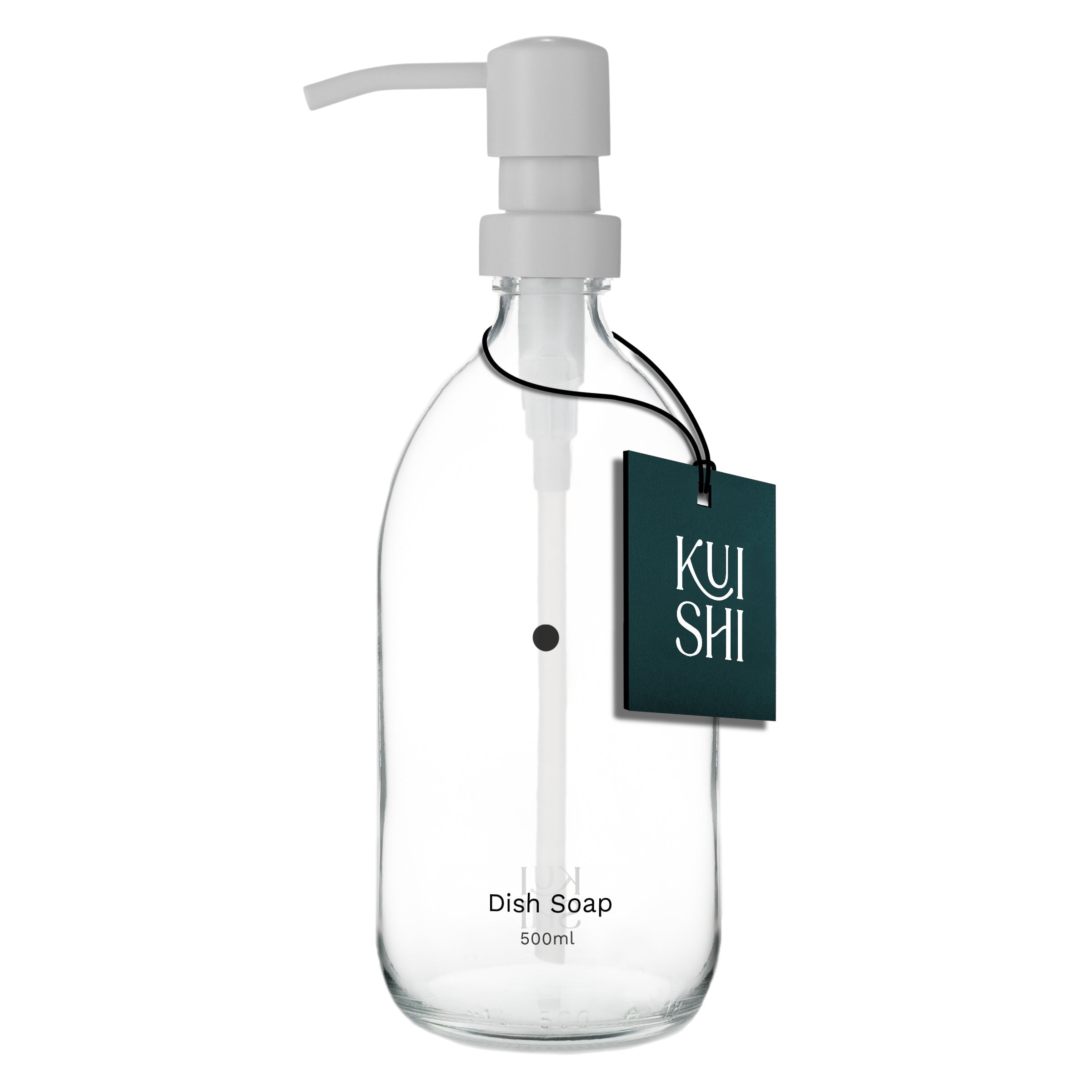 Minimal Clear Soap Dispenser - REGN