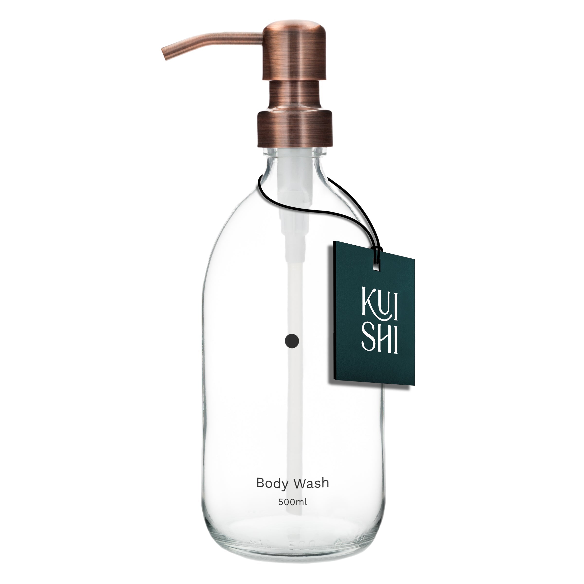 Minimal Clear Soap Dispenser - REGN