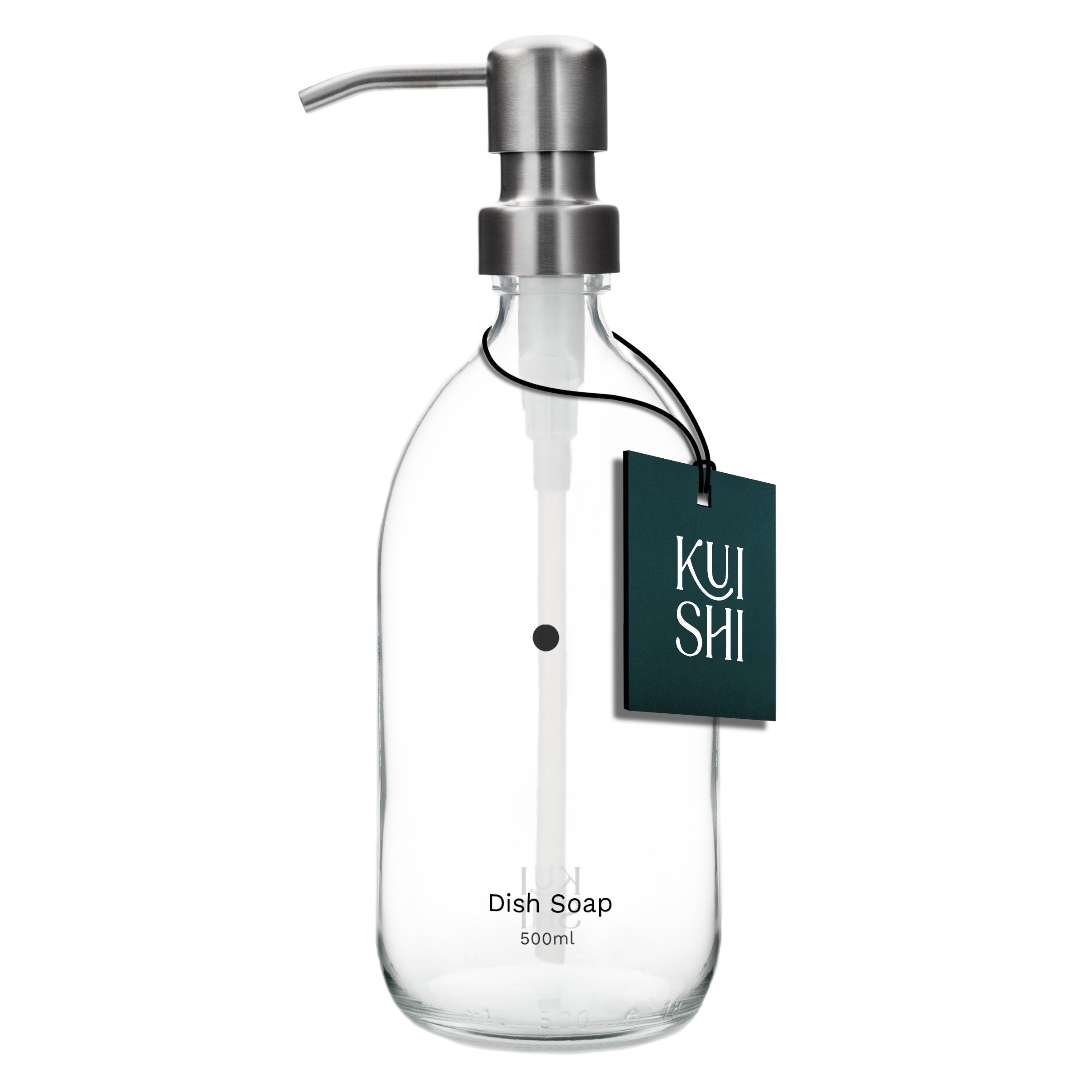 Minimal Clear Soap Dispenser - REGN