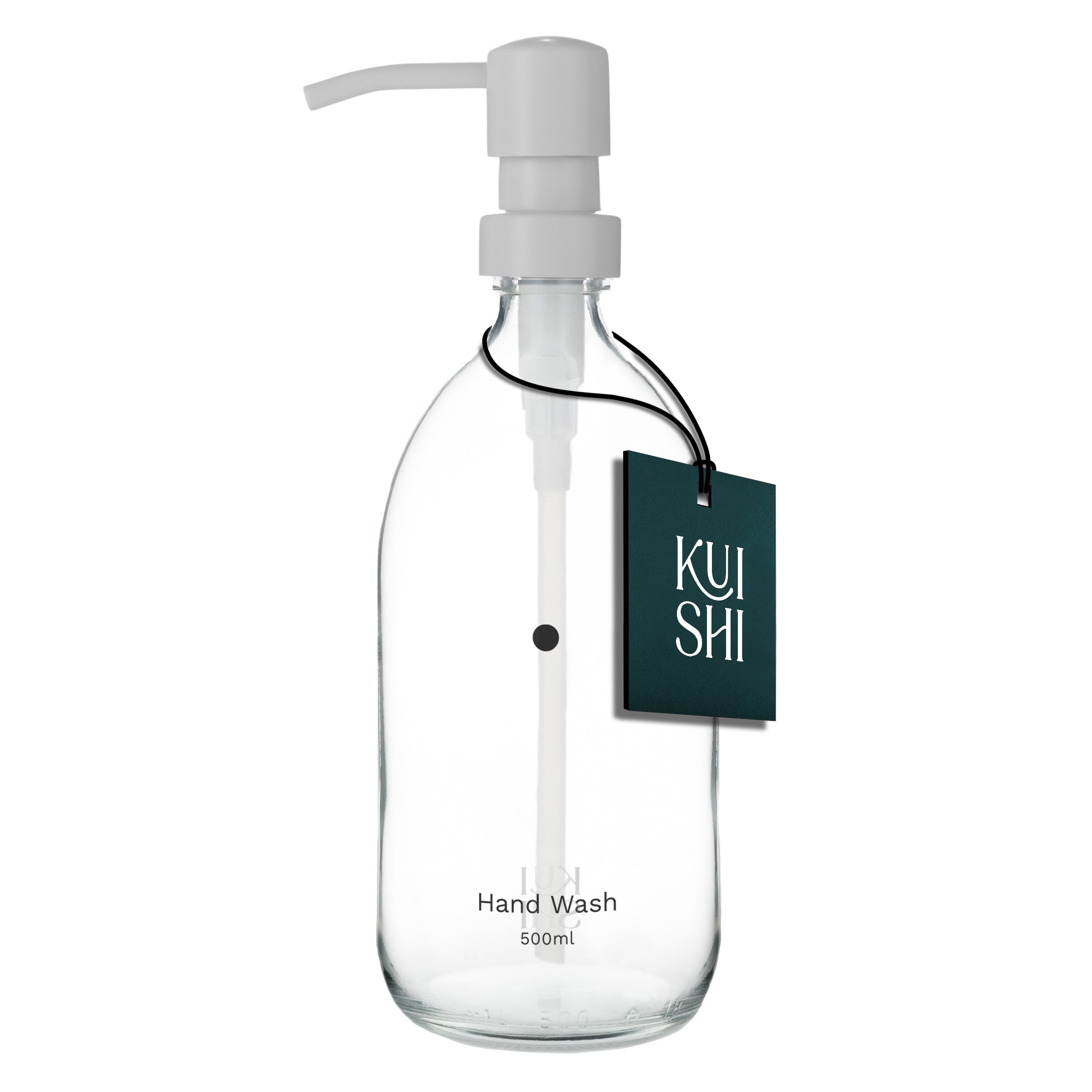 Minimal Clear Soap Dispenser - REGN