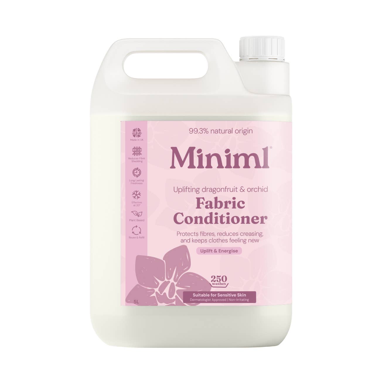 Miniml Fabric Conditioner 5L Try It All Bundle – All 4 Scents, 20L Total