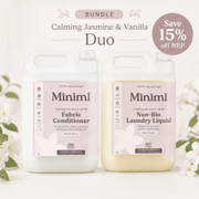 Miniml Wild Jasmine + Vanilla Laundry Liquid & Fabric Conditioner Bundle - REGN