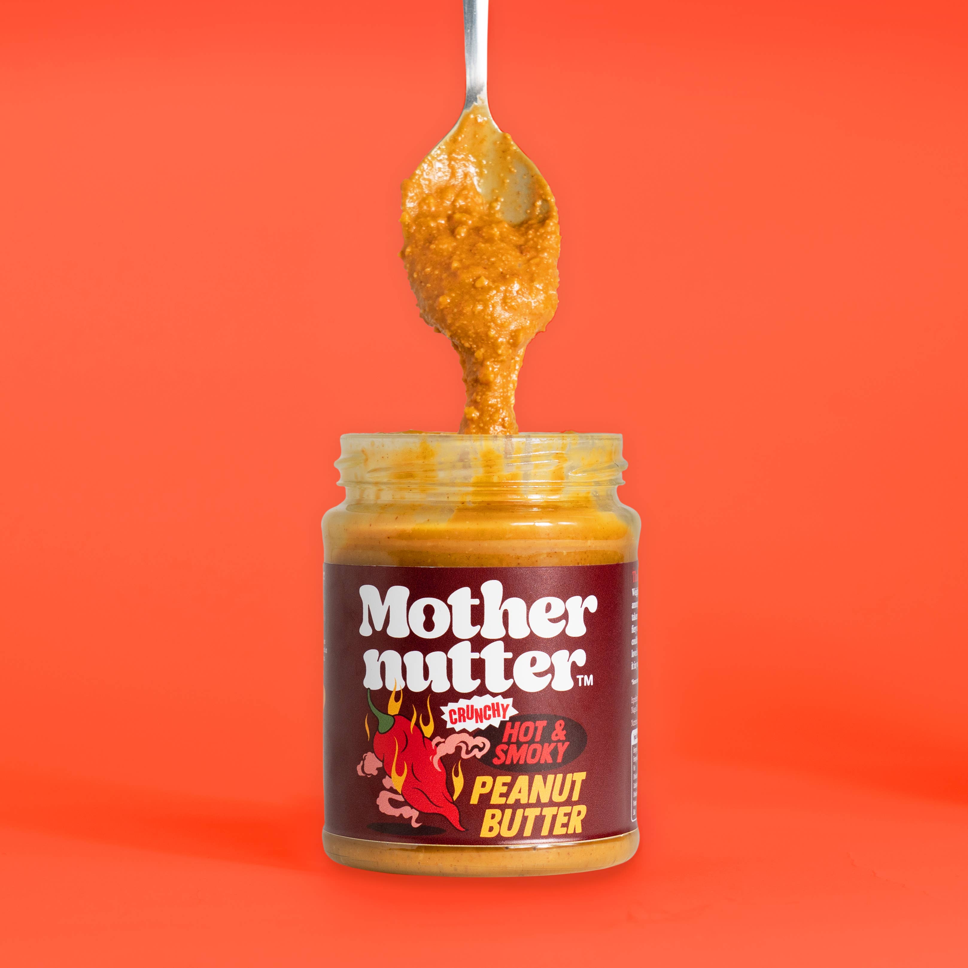Mothernutter Crunchy Hot & Smoky Peanut Butter with Naga Chilli - REGN